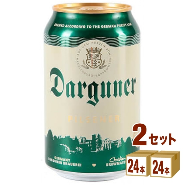 富士貿易 ダルグナー ピルスナー ビール 缶 クラフトビール ドイツ 330ml 2ケース (48本) 輸入ビール