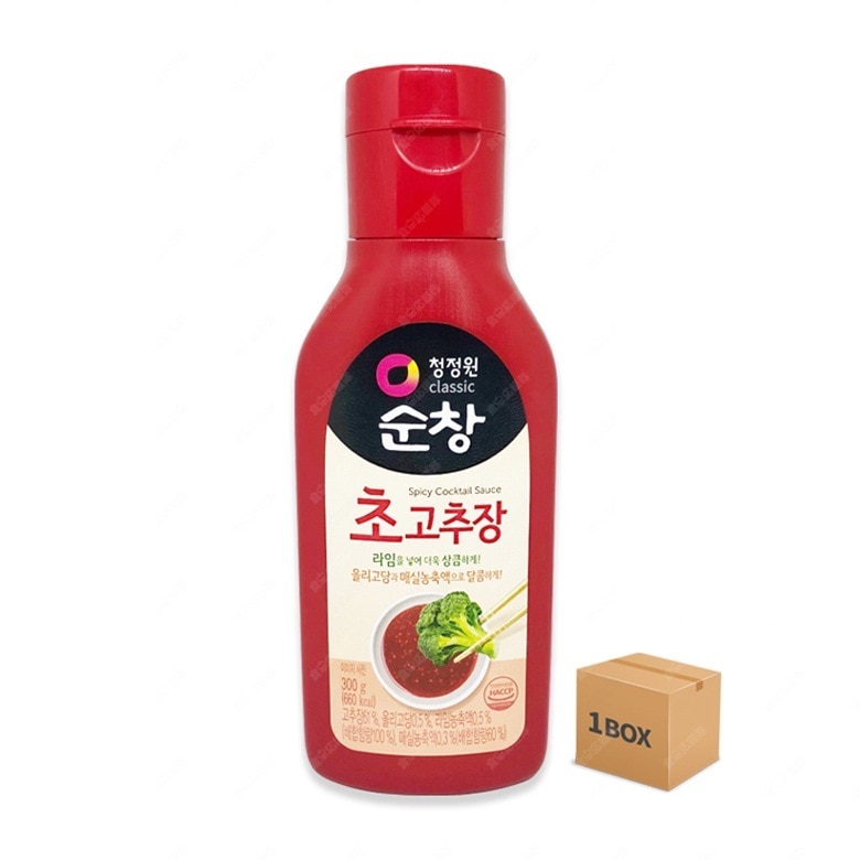 スンチャン 酢コチュジャン 300g 20本 1ケース チョコチュジャン