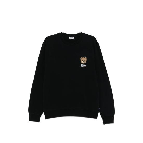 MOSCHINO Men Sweatshirts 4409 A1703 0555 BLACK