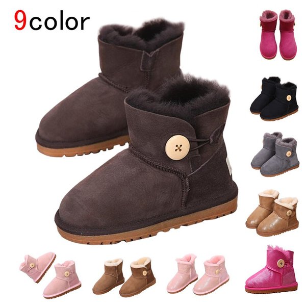 スノーシューズ 防水ムートンブーツ ウィンターブーツ レディーススノーブーツ 暖かく保つ防寒 防滑の