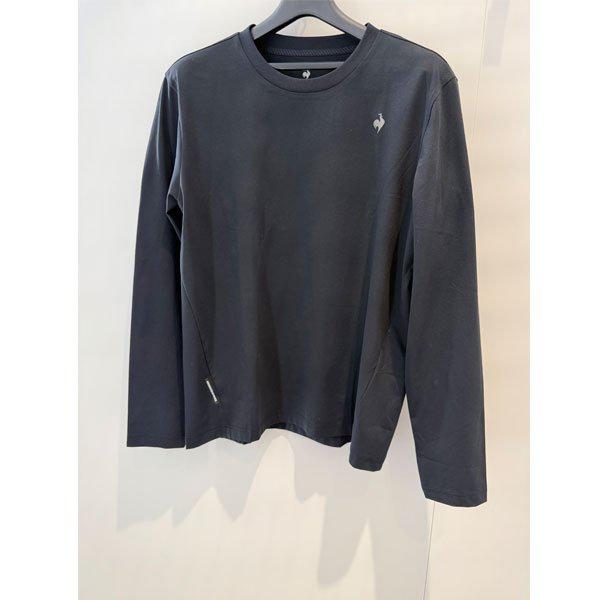 ユニ ルフレッシュ 長袖Tシャツ QR123ERL21 BLK