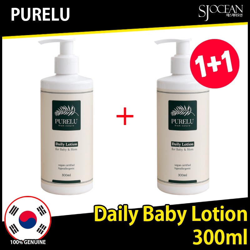 PURELU [1+1] デイリー幼児ローション 300ml+300ml / 赤ちゃんからお母さんまで / 韓国コスメ 6,690円