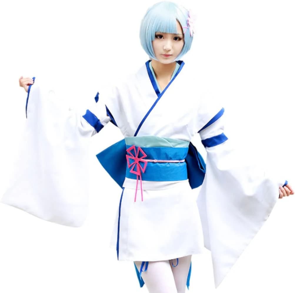 新作入荷ゼロから始める異世界生活 リゼロ ラム レム 幼少期 メイド服 コスプレ衣装 着物 和服 コスプレ衣装 ハロウィン プレゼント 4,719円