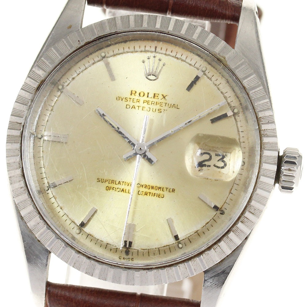 訳あり ロレックス ROLEX 1601 デイトジャスト cal.1560 自動巻き メンズ _692079【中古】