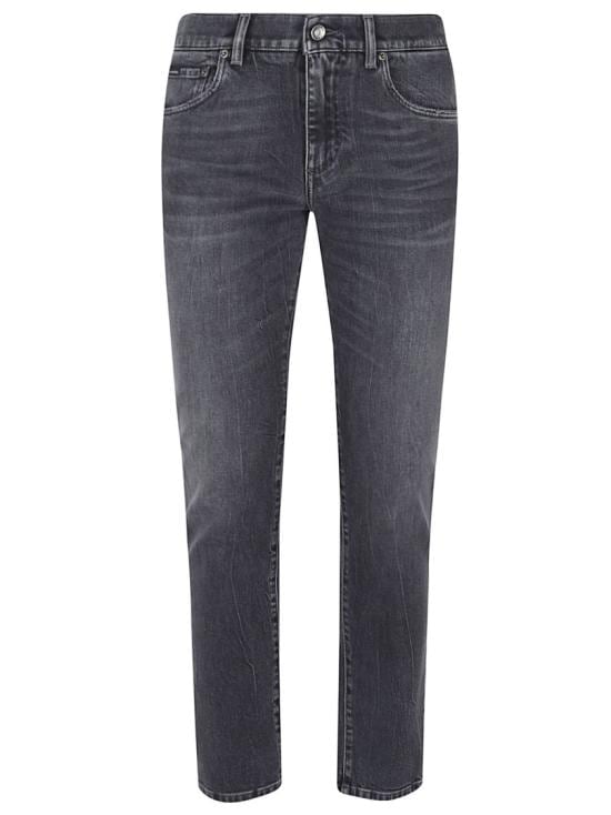DOLCE & GABBANA Men Denims GY07CZG8OW1S9001 Grey