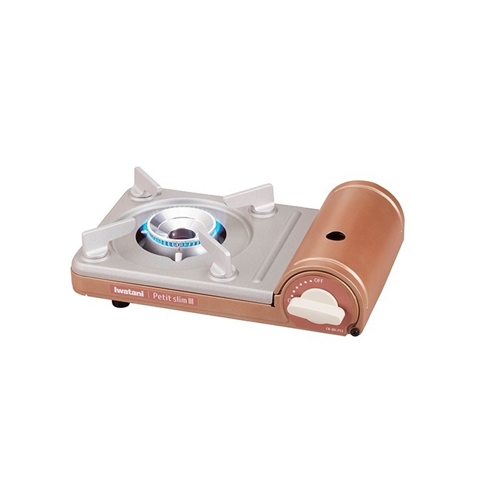 カセットガス こんろ カセットフー プチスリムIII CB-JRC-PS3 メタリックコーラル