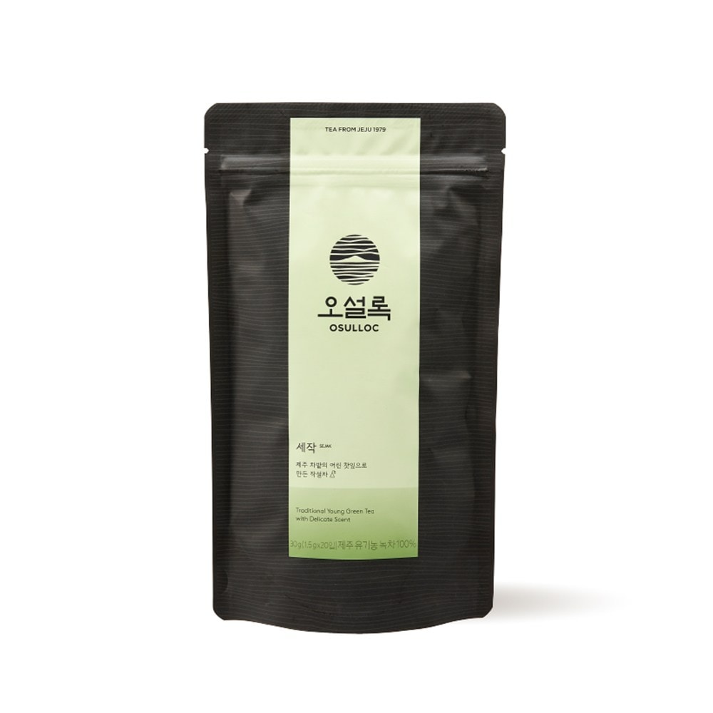 オソロク洗作ピラミッド緑茶1.5g20個入り1個