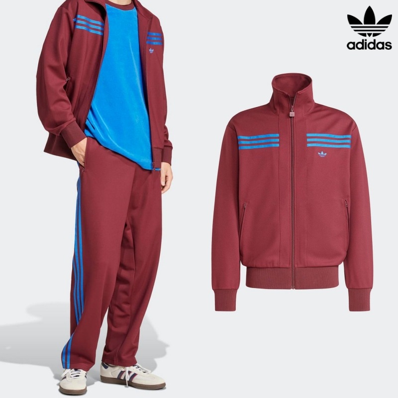 [ADIDAS] アディダス 70s トラックトップ / SHADOW RED