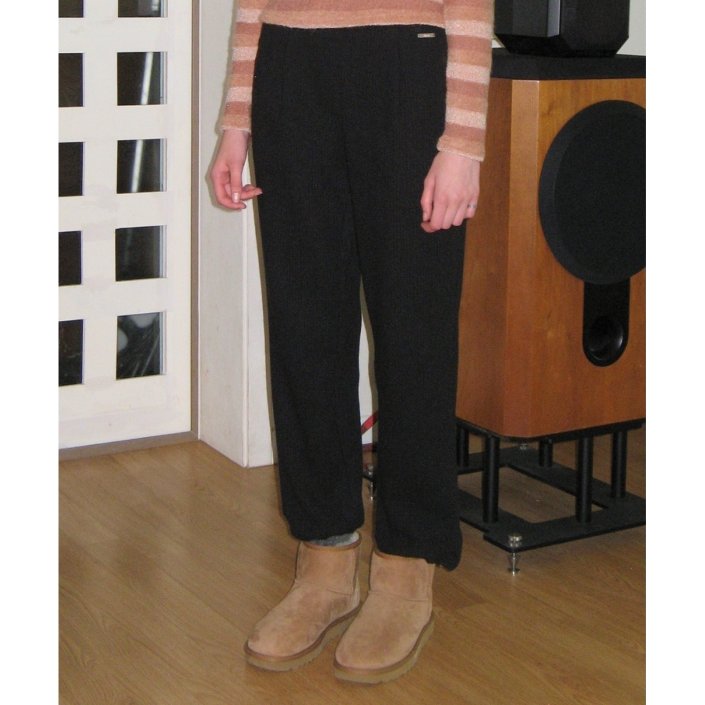 SINOON ソフトイージーパンツ (ブラック)