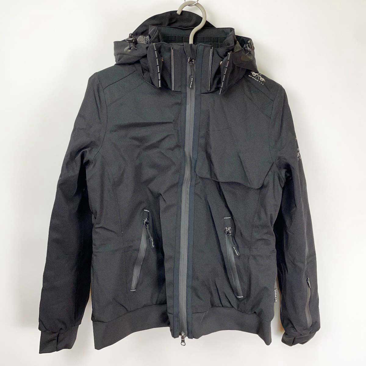 【中古・未使用品】HV POLO Bomber Bikar ボンバージャケット ビカー S ブラック メンズ 乗馬 馬術