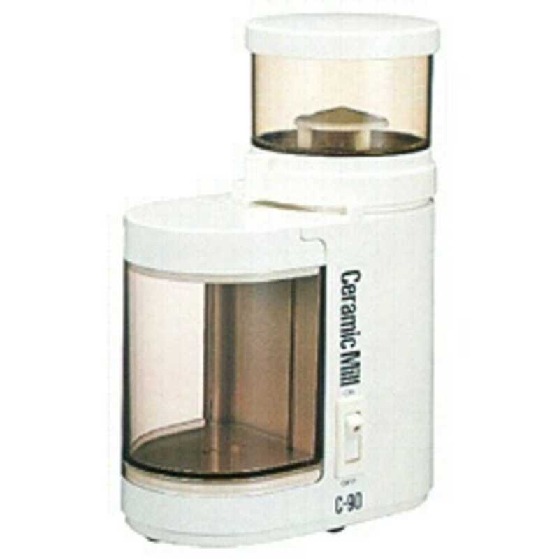 カリタ　電動コーヒーミルセラミックミル(アイボリー)　C-90