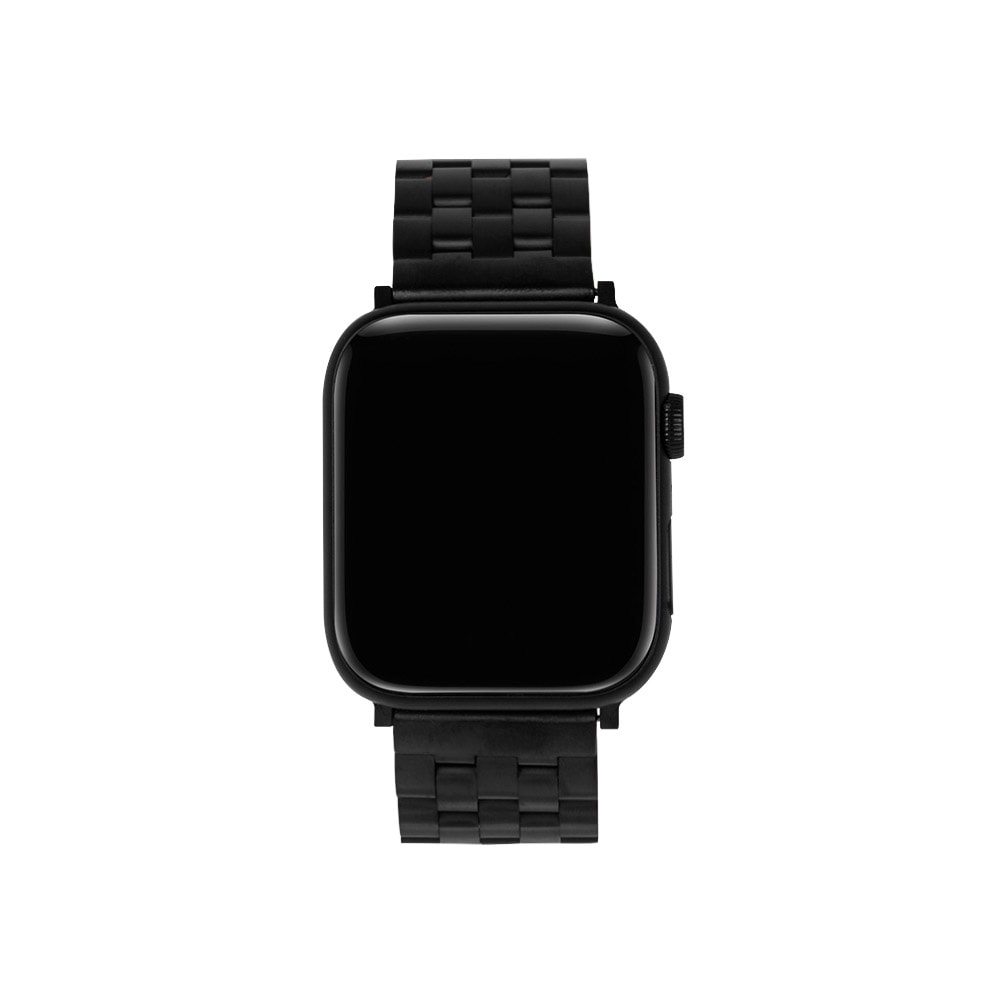 LLOYD [アップルウォッチ/ギャラクシー互換]高級5リンクブレスレットブラックストラップLL1T22301PBB