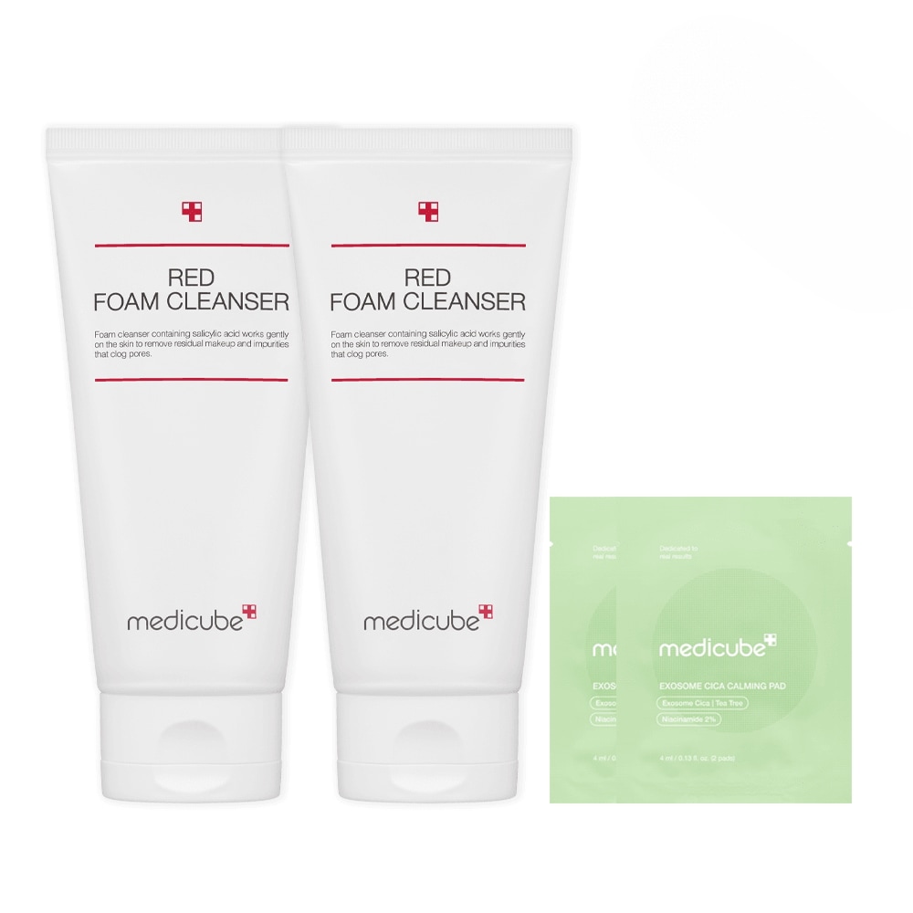 メディキューブ レッド アクネ フォームクレンジング 120ml 2個