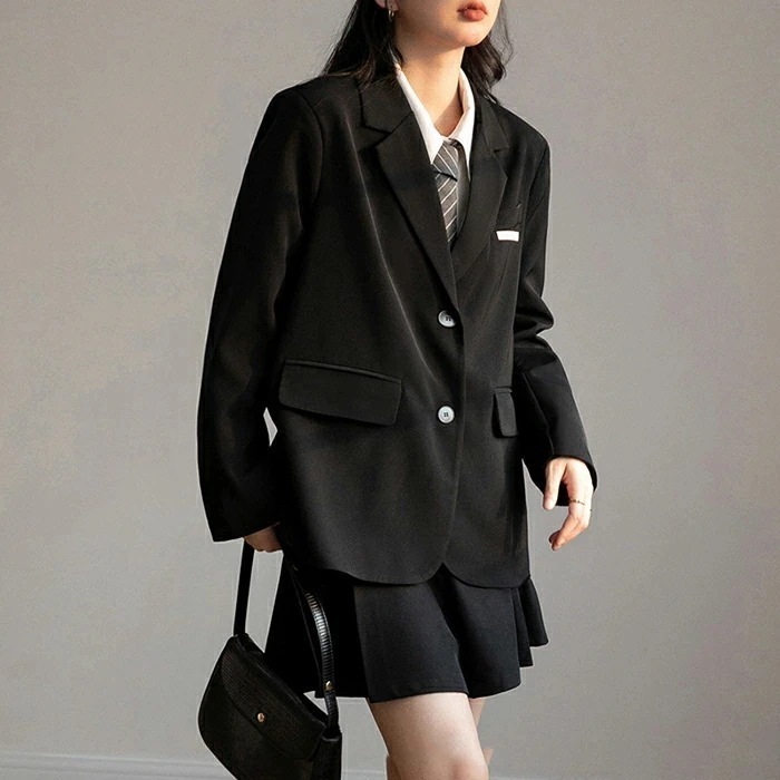 オールインワンセットアップセットアップスーツ 卒業式 スーツ 女子制服 高校生 ジャケットコート ブレザー 卒服 女の子 ジュニア フォーマルスーツ 女の子 中学生 制服学院風 入学式 入学