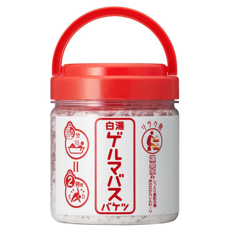 ゲルマバス 白湯汗だし 発汗 スッキリ 有機ゲルマ 温泉水 美肌 バスソルト 入浴剤 たっぷり 720g