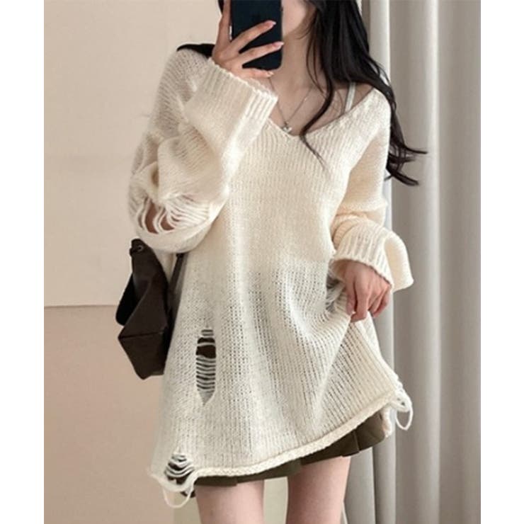 ヴィンテージカッティングオーバーフィットニット/2024 AW COLLECTION