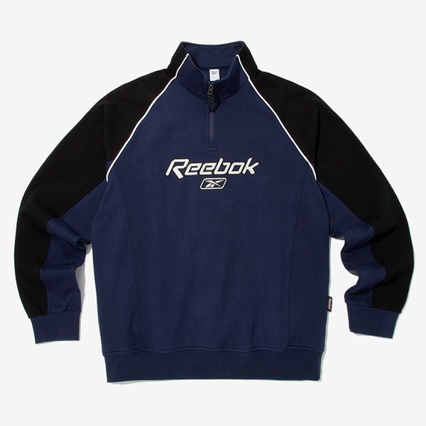 プレミア ハーフジップ スウェットシャツ ネイビー RETS5FM23N2