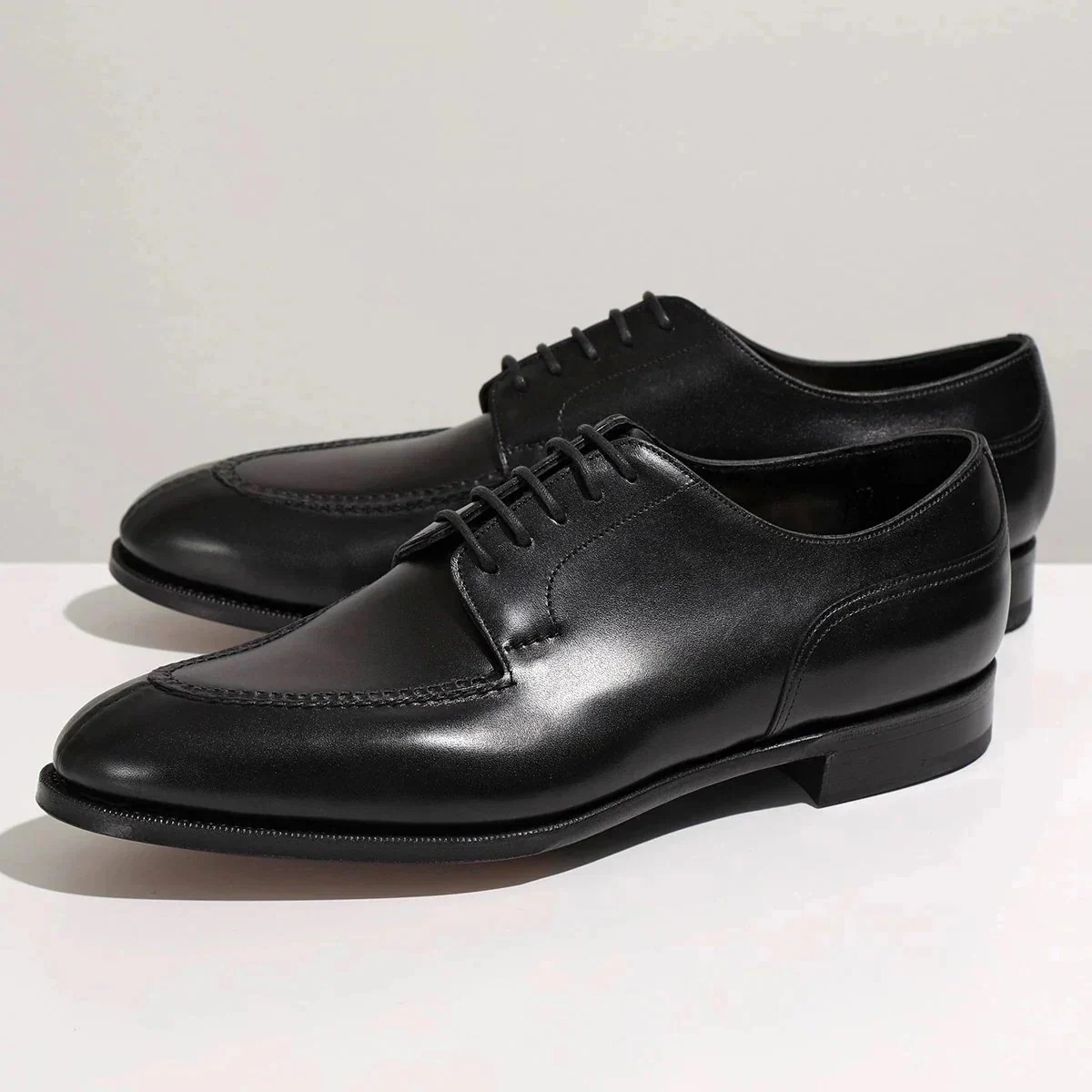 Edward Green エドワードグリーン DOVER E202 ドーバー レザー シューズ ワイズE 革靴 BLACK-CALF メンズ