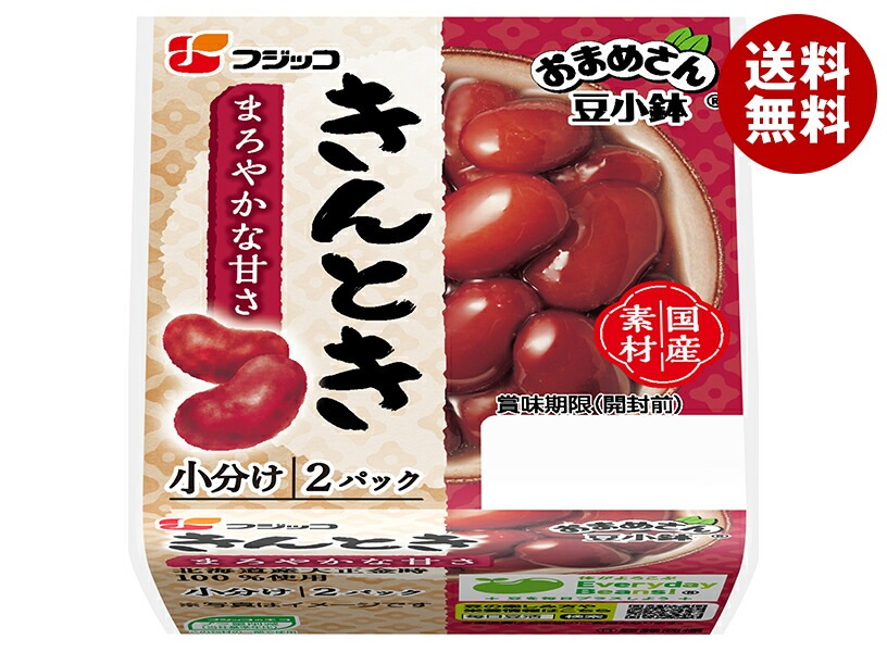 フジッコ おまめさん 豆小鉢 きんとき (65g×2パック)×12個入×(2ケース)