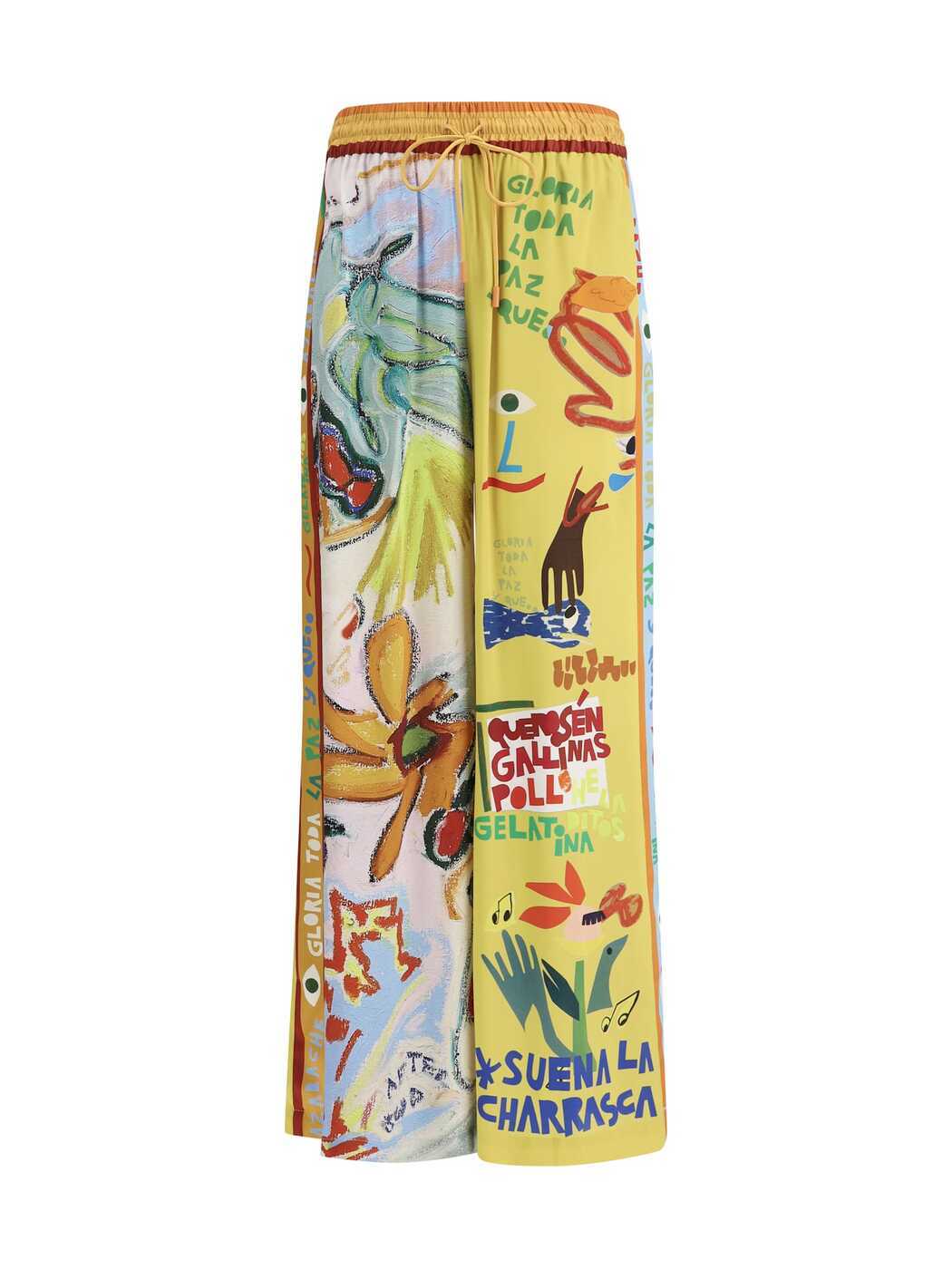 4069P_MULTI マルチカラー 春夏2025 パンツ レディース ia