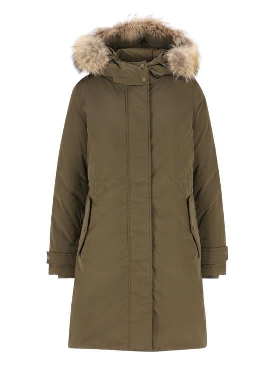 WOOLRICH Women Bubble Jackets CFWWOU2044FR UT5092614 Green