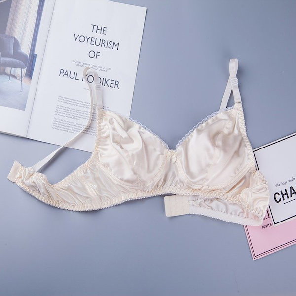 Qoo10] 二重シルク シルク ブラジャー ショーツ