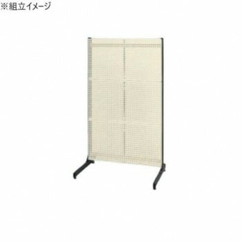 サカエ ラックシステム パンチングパネルタイプ 892x550x1530mm アイボリー PLS-3PD 57,405円