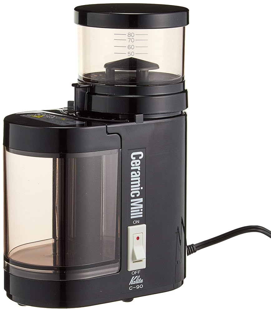 カリタ Kalita 電動コーヒーミル セラミックミルC-90 ブラック ミル