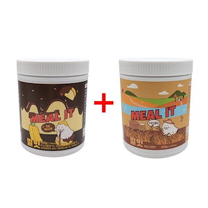 【公式/韓国正品】 低カロリー無糖食事代用プロテインシェイク (チョコバナナ 450 g + ロースト7粒 450 g)