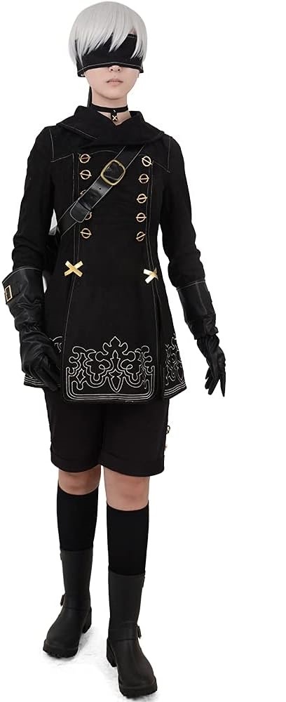 [Sky]メンズ コスプレ衣装 バッグ 手袋 アイマスク付き