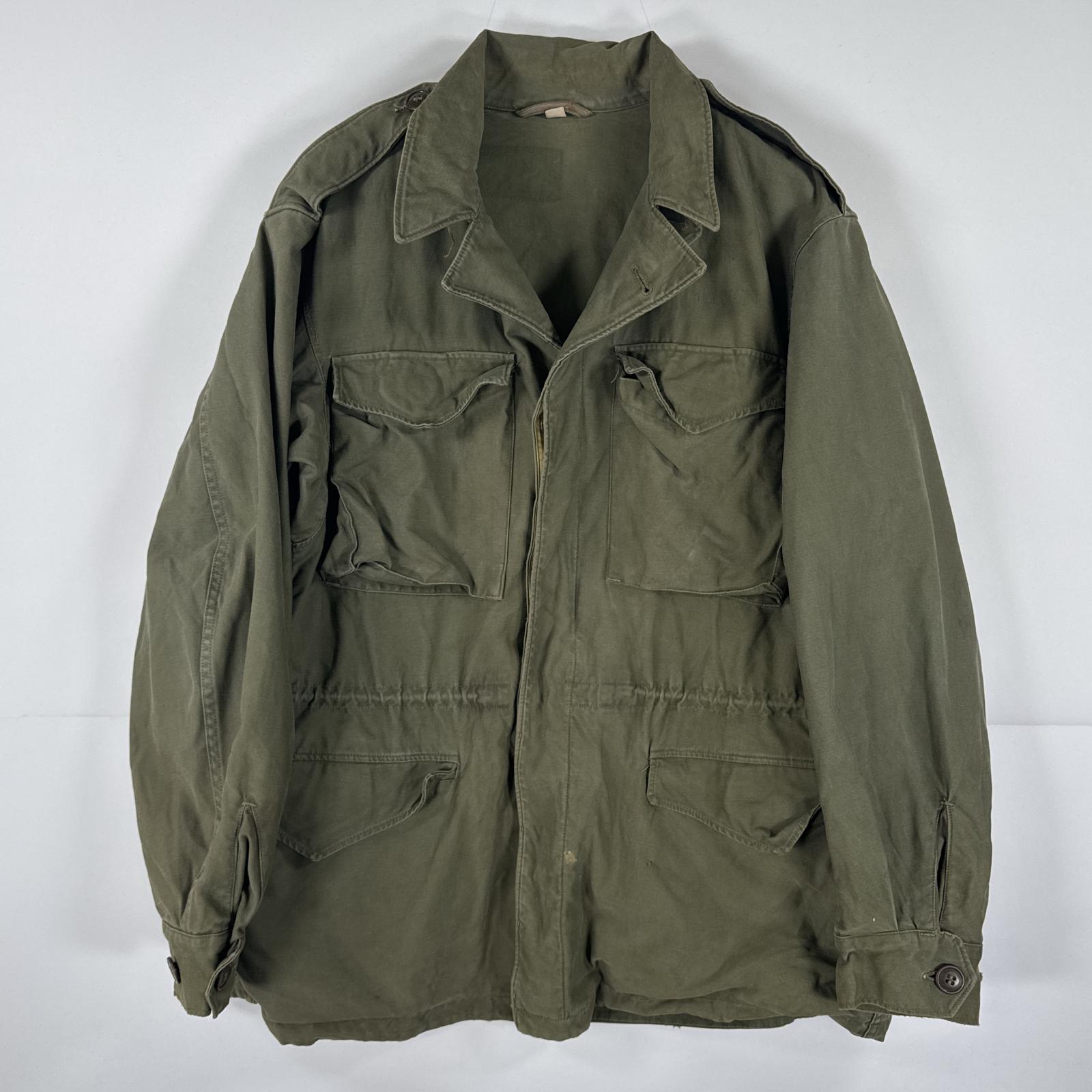 古着 ヴィンテージ ミリタリージャケット M-1947 M-47 実物 フィールドジャケット 38R オリーブグリーン メンズ