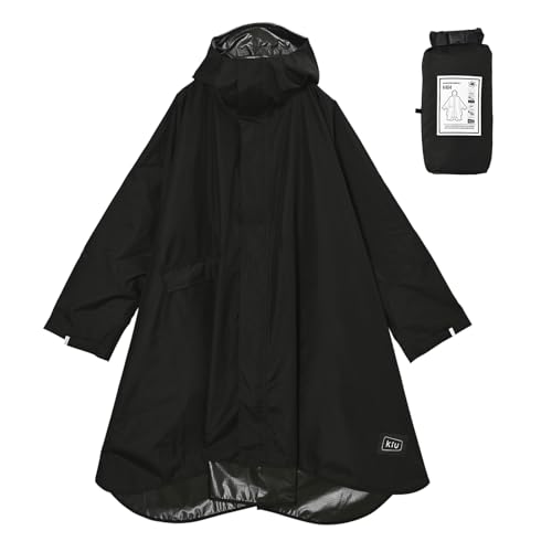 [キウ] スタンダードレインポンチョ 2ND STANDARD RAIN PONCHO - 2ND 防水 撥水 はっ水 耐水 豪雨対応 雨対策 大雨 台風 梅雨 レインコート スリーブポンチョ 雨具
