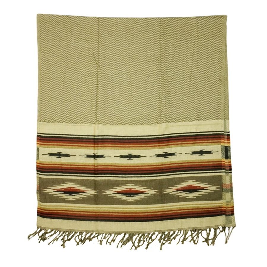 男女兼用 ショールEL PASO SADDLEBLANKET エルパソ サドルブランケットSOUTHWEST STYLE SHAWL 36x80サウスウエスト スタイル