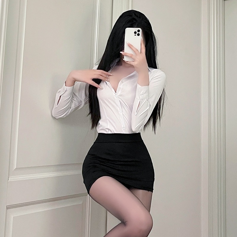 限定即完売！お姉ちゃん ひしょコスプレキャスティング せいふく夏上着シャツセットjk せいふく修身olプロ白シャツ女夏