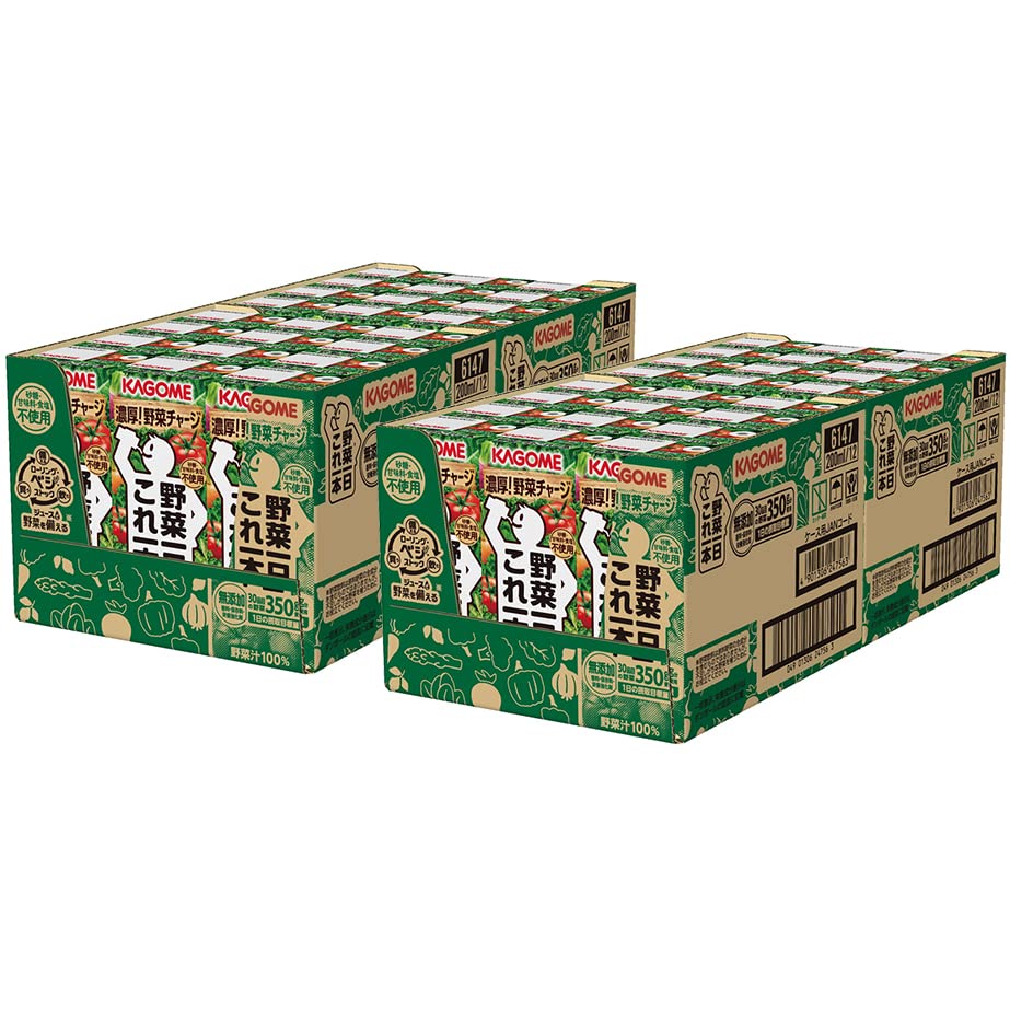 【セット商品】 カゴメ 野菜一日 これ一本 200ml x 48本