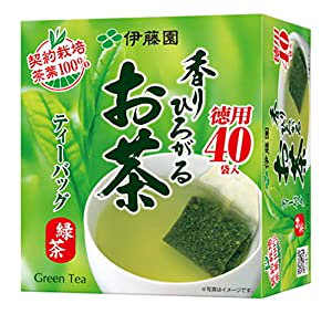 伊藤園 香りひろがるお茶 緑茶 ティーバッグ 2.0g40袋