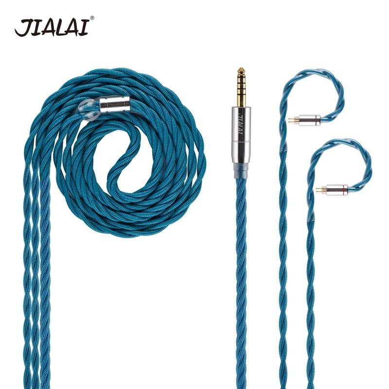 納期21日Jialai-azurebay litz hifiイヤホンケーブル混合アップグレードワイヤー2ピンcaratdb2hexadolceplutus獣iemマルチ素材 7,337円