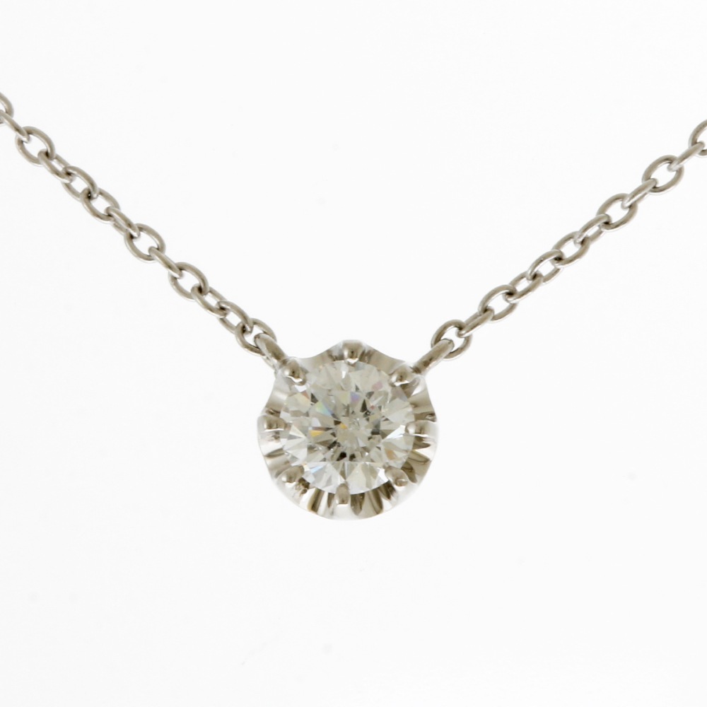 ヴァンドーム ネックレス Pt850プラチナ ダイヤモンド VENDOME 中古 美品