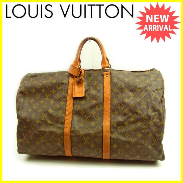 ルイヴィトン Louis Vuitton ボストンバッグ トラベルバッグ レディース キーポル55 モノグラム ブラウン PVC×レザ- 人気 セール 【中古】 Y3562 . ルイヴィトン Louis Vuitton ボストンバッグ トラベルバッグ レディース キーポル55 モノグラム ブラウン PVC×レザ- 人気 セール 【中古】 Y3562 .