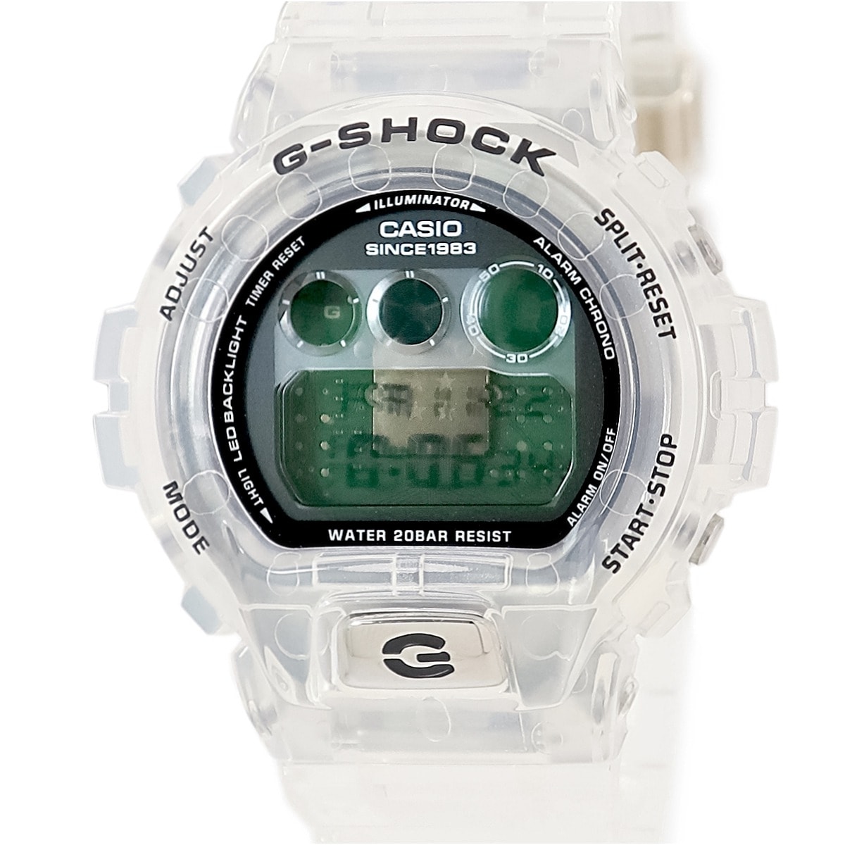 G-SHOCK クリア リミックス DW-6940RX-7ER クオーツ メンズ 未使用 Gショック デジタル 耐衝撃 3年保証