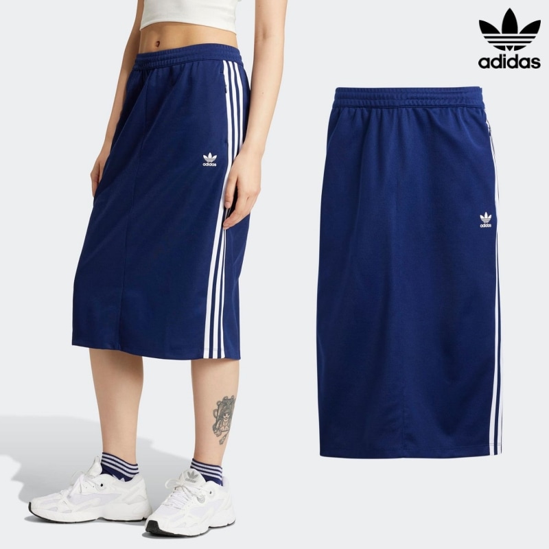 [ADIDAS] アディダス レディース ベッケンバウアー スカート / DARK BLUE