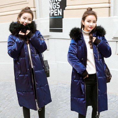 ダウンジャケット ダウンコート ロング丈 秋冬用 レディース ベロアコート フェイスファー 暖かい