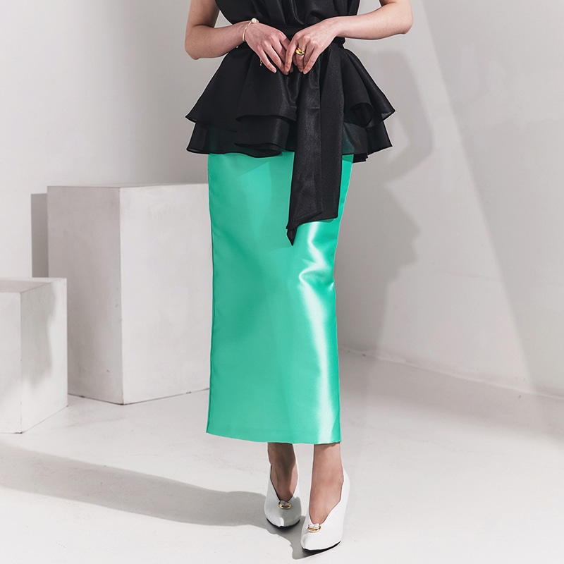 SK9192 ハイウエスト スカート