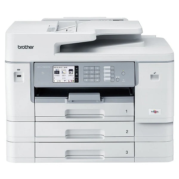 MFC-J7600CDW 大容量ファーストタンク　A3インクジェット複合機　FAX　ADF　30万ページ耐久　自動両面　3段トレイ 59,880円