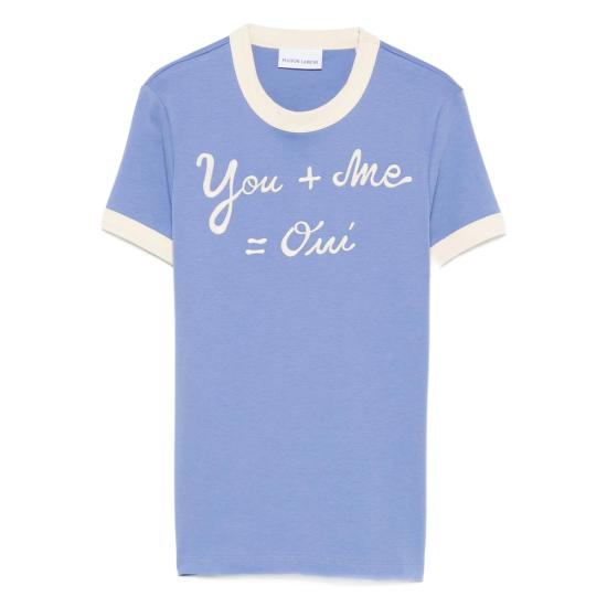 MAISON LABICHE Women Tops YWMONTHERUMEOU PEBLC BLUE