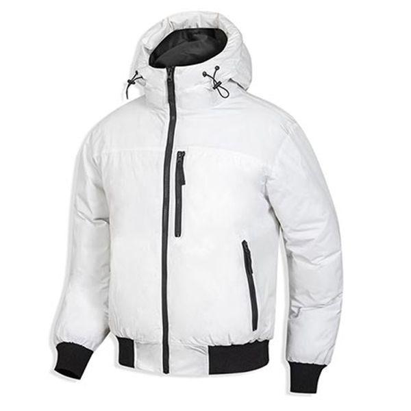 配色ポイント重量Paddingフードジャンパー軽量ヘビー冬ハイネック_P408766977