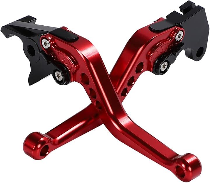 ブレーキ クラッチ レバー セット Vストローム250 GSR250 GSX250R GSR600(赤)