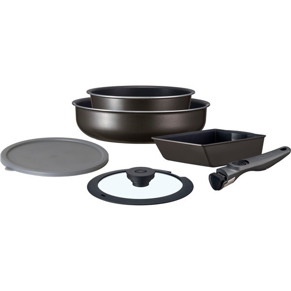 フライパンセット EHDC-S6Sグレイッシュブラウン TERACOAT 深型6点セット メーカー直送