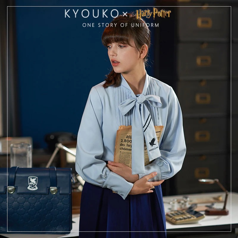 ハリーポッタージョイントシープスキンスリーブjk制服ロングシャツ