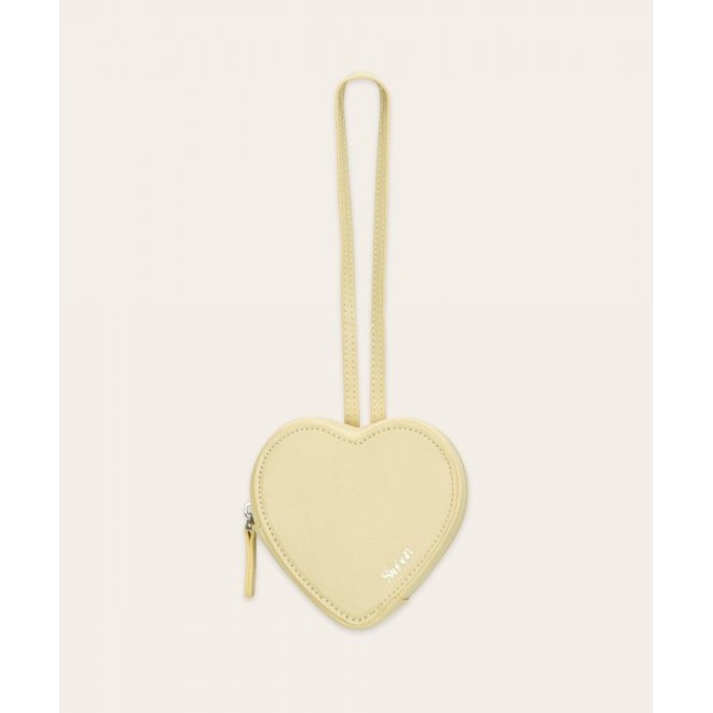 SINOON ハートハンドバッグ (バター)